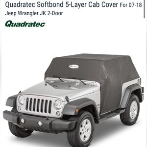 Quadratec Jeep Wrangler JK 2DR soft weather cover